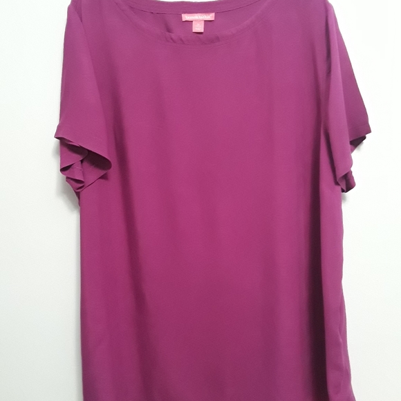 Woman Within Tops - Woman Within 1x Short Sleeve Tunic